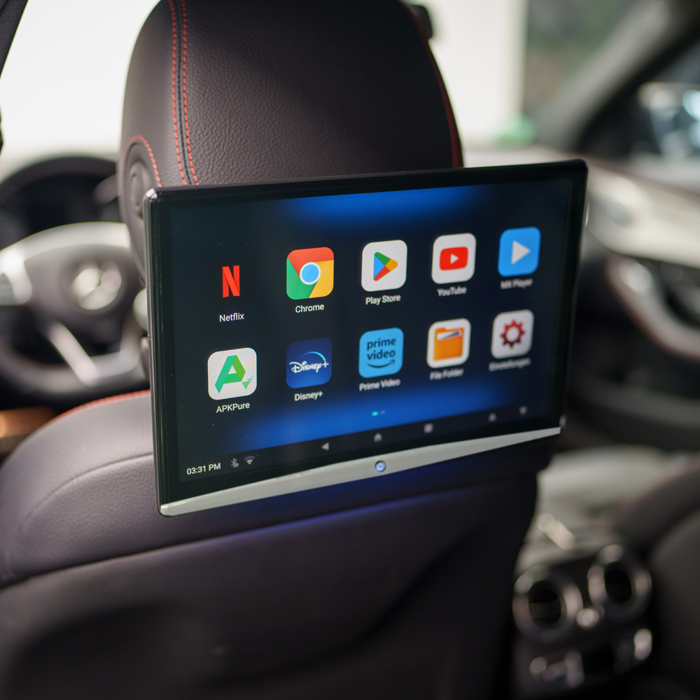 AMPIRE AMX125 – 12,4-Zoll-Android-Monitor für den Rücksitz