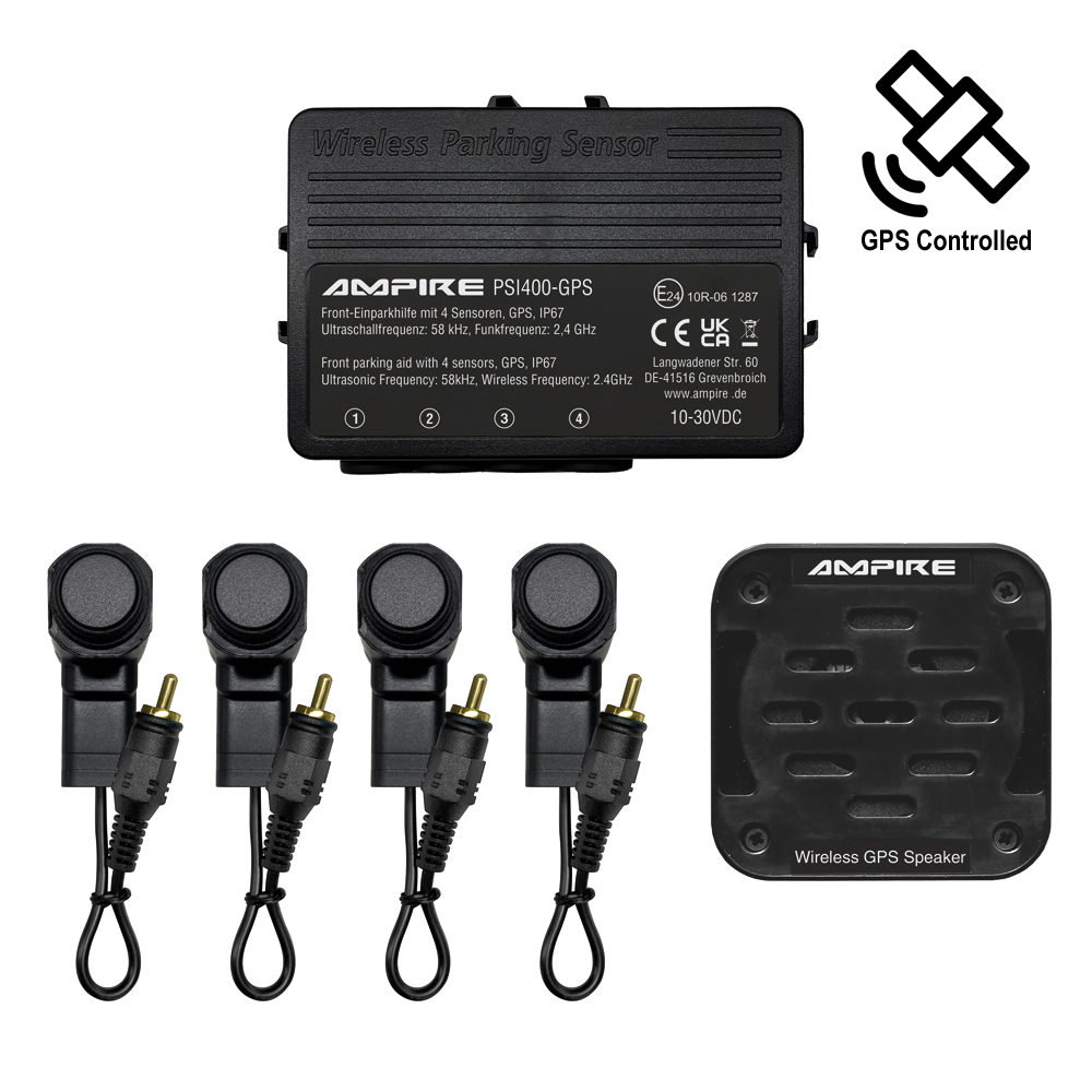 AMPIRE PSI400-GPS – Einparkhilfe für Front