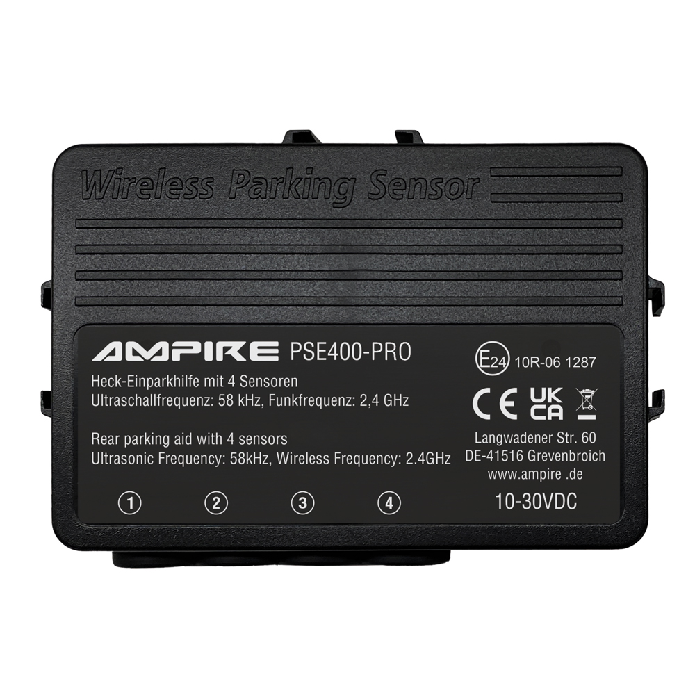AMPIRE PSE400-PRO – Einparkhilfe für Heck