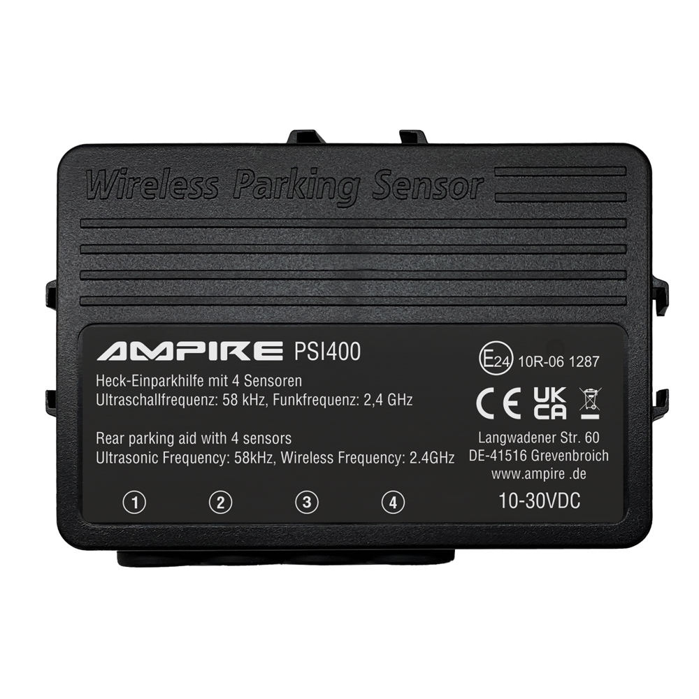 AMPIRE PSI400 – Einparkhilfe für Heck