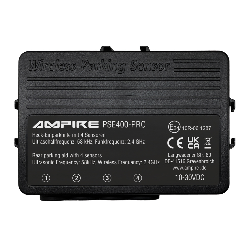 AMPIRE PSE400-PRO-TRAILER – Einparkhilfe-Erweiterung für zusätzliche Anhänger