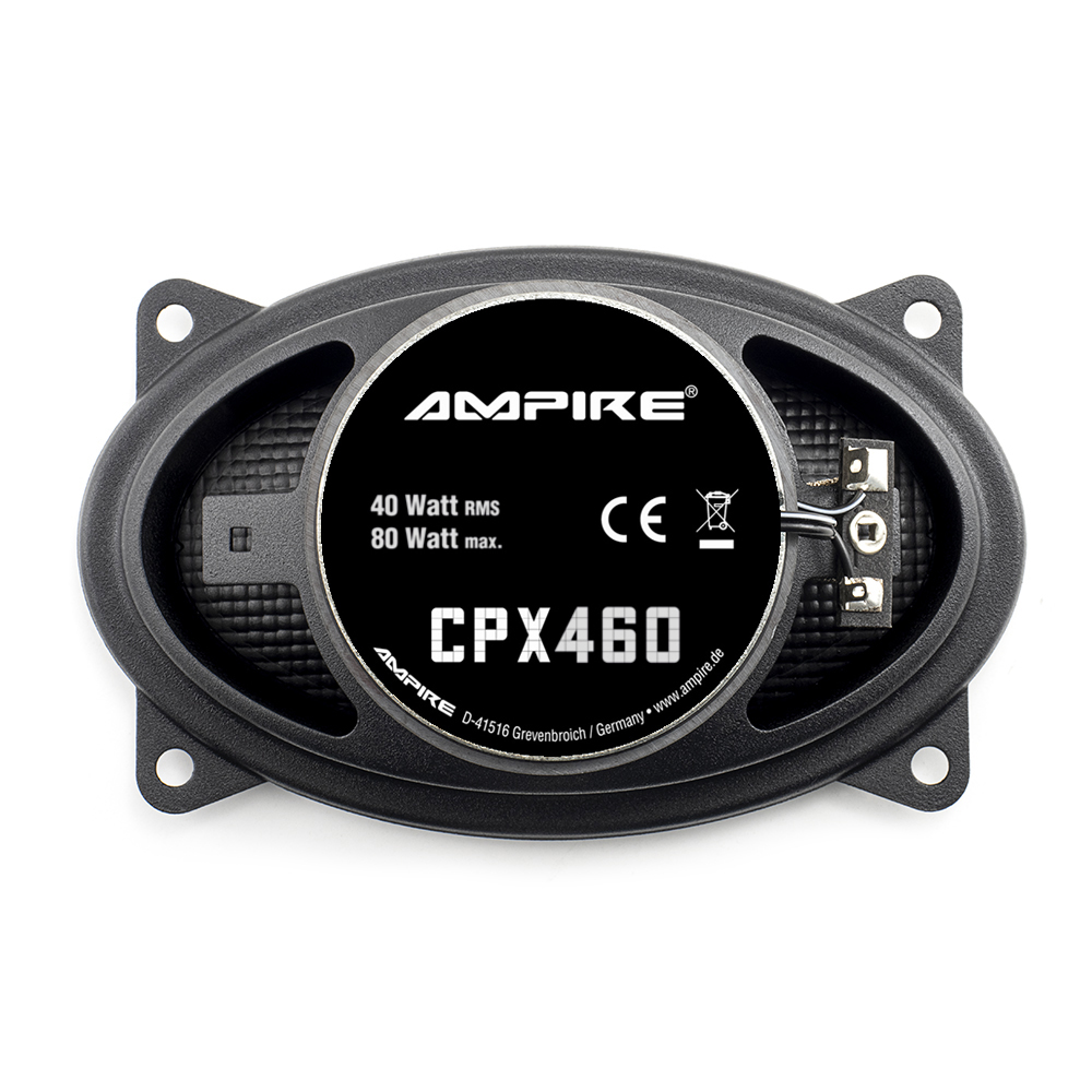 AMPIRE CPX460 – Koaxiallautsprecher 4 × 6 Zoll, Paar
