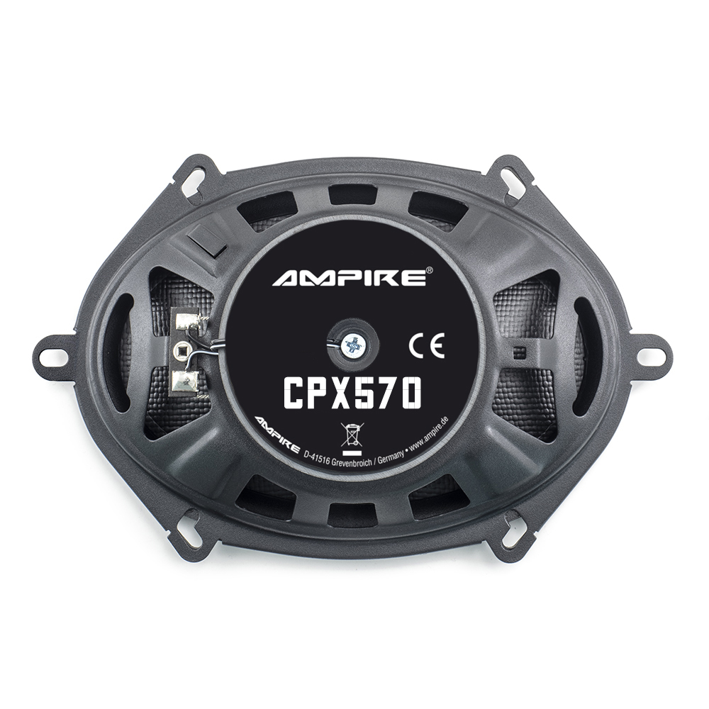 AMPIRE CPX570 – Koaxiallautsprecher 5 × 7 Zoll, Paar