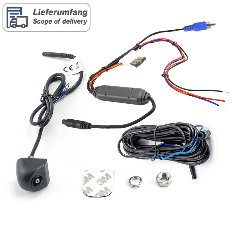 AMPIRE KAX801 – kompakte Unterbaukamera mit AHD und CVBS