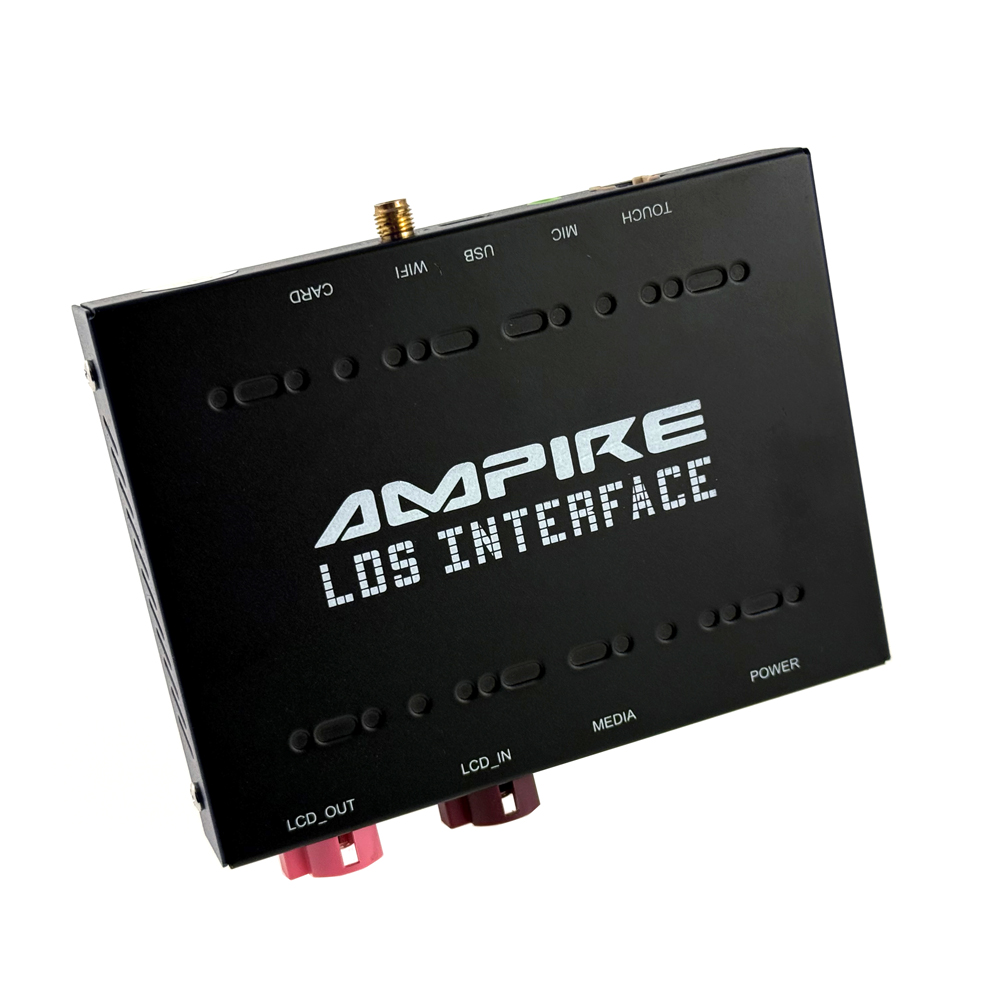 AMPIRE LDS-EVO-MINI – CarPlay- und Android-Auto-Interface für BMW/MINI NBT-EVO mit 6,5-Zoll-Monitor