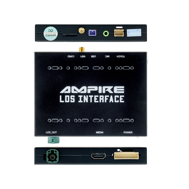 AMPIRE LDS-NTG40-MINI – CarPlay- und Android-Auto-Interface für Mercedes NTG 4 mit Quadlock