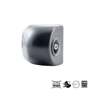 AMPIRE Mini Farb-Rückfahrkamera, Unterbau mit 155° Weitwinkellinse