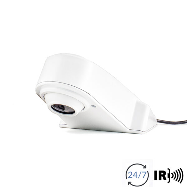AMPIRE Rückfahrkamera für Transporter, 54mm, universal, weiß lackiert